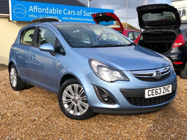 2013 63 Vauxhall Corsa 1.4 SE 5d AUTO 98 BHP