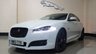 USED 2015 15 JAGUAR XF 2.2 D R-SPORT BLACK 4d AUTO 200 BHP PEARL WHITE/1 OWNER/JAG HIST/20"ALLOYS/HEATED LEATHER