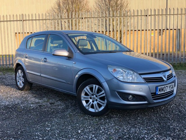 2007 07 Vauxhall Astra 1.8 DESIGN 16V E4 5d AUTO 140 BHP