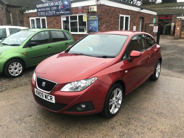 2009 09 SEAT IBIZA 1.6 16v 105 Sport SportCoupe Hatchback 3d 1598cc 
