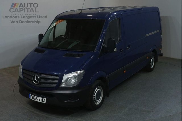 2015 65 MERCEDES-BENZ SPRINTER 2.1 313 CDI MWB 129 BHP L/ROOF AIR CON MANUAL VAN