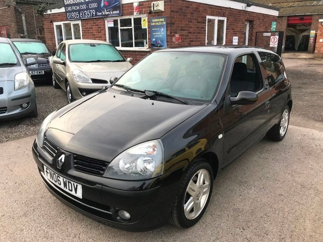 2006 06 RENAULT CLIO 1.2 (75bhp) Campus Sport Hatchback 3d 1149cc 
