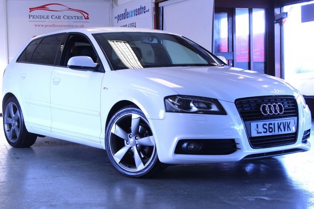2011 61 Audi A3 2.0 SPORTBACK TDI S LINE SPECIAL EDITION 5d 138 BHP