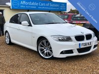 USED 2011 61 BMW 3 SERIES 2.0 318D PERFORMANCE EDITION 4d 141 BHP FSH Stunning BMW in White
