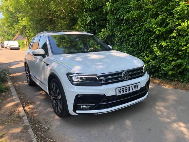 2018 68 Volkswagen Tiguan 2.0 R LINE TDI 4MOTION DSG 5d AUTO 150 BHP