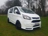 USED 2015 15 FORD TRANSIT CUSTOM 2.2 270 FACTORY DCB 6 SEATCREW CAB RS STYLING PACK SWB 20" ALLOYS 6 SEATS NATIONWIDE DELIVERY RAC WARRANTY