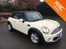 USED 2013 63 MINI CONVERTIBLE 1.6 ONE 2d 98 BHP Fun Little Convertible, Rear Parking Sensors, DAB, Bluetooth, Alloy Wheels