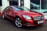 USED 2014 14 MERCEDES-BENZ CLS CLASS 2.1 CLS250 CDI BLUEEFFICIENCY 4d AUTO 204 BHP VERY LOW MILEAGE CLS WITH FULL LEATHER + SAT NAV
