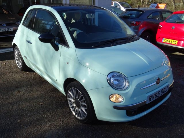 2015 65 Fiat 500 1.2 CULT 3d 69 BHP