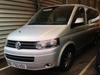 USED 2013 63 VOLKSWAGEN CARAVELLE 2.0 EXECUTIVE TDI BLUEMOTION TECHNOLOGY 5d AUTO 140 BHP ''BEAUTIFULLY KEPT INSIDE AND OUT''