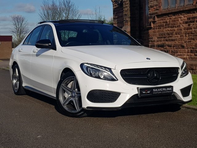 2014 64 Mercedes-Benz C Class 2.1 C250 BLUETEC AMG LINE PREMIUM PLUS 4d 204 BHP [PANORAMIC ROOF]