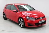 USED 2016 16 VOLKSWAGEN GOLF 2.0 GTI 5d 218 BHP Finished in stunning Tornado Red with a Beautiful Cross Hatching Pattern on Heated Cloth Upholstery, 18" Alloy Wheels and Full Volkswagen Service History. Satellite Navigation, Bluetooth, Privacy Glass, Parking Sensors, DAB radio, Multi Function Red inside Stitching Steering Wheel