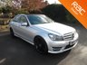 USED 2013 13 MERCEDES-BENZ C CLASS 1.6 C180 BLUEEFFICIENCY AMG SPORT PLUS 4d AUTO 155 BHP Heated Seats, Sat Nav, Front and Rear Parking Sensors, Nav --- High Spec Car