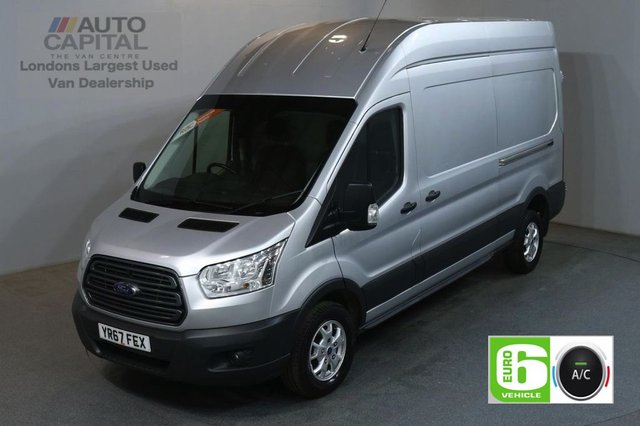 2017 67 FORD TRANSIT 2.0 350 L3 H3 130 BHP LWB H/ROOF TREND AIR CON EURO 6 VAN