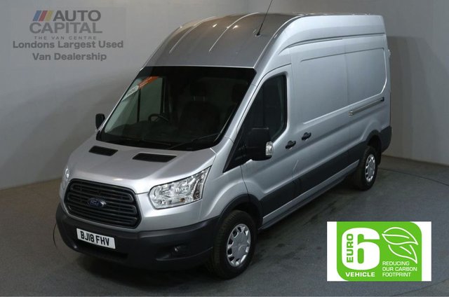 2018 18 FORD TRANSIT 2.0 350 L3 H3 130 BHP LWB H/ROOF TREND EURO 6 VAN