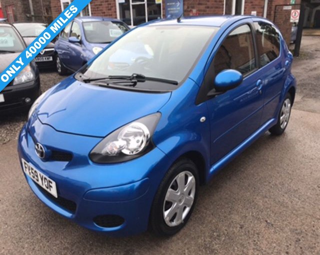 2010 59 TOYOTA AYGO 1.0 BLUE VVT-I 5d 67 BHP 