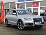 USED 2011 11 AUDI Q5 2.0 TDI QUATTRO S LINE SPECIAL EDITION 5d AUTO 170 BHP STUNNING, SPECIAL EDITION, AUDI Q5 2.0 TDI QUATTRO, S/LINE AUTO 170 BHP. Finished in ICE SILVER MET with contrasting BLACK LEATHER / ALCANTARA trim. This handsome looking SUV is a great all rounder. It's one the most popular in the 4x4 class. Features include Upgradred 20" alloys, Electric rear boot, Tinted Windows, Leather/alcantara, rear park sensors and LED Run Lights.