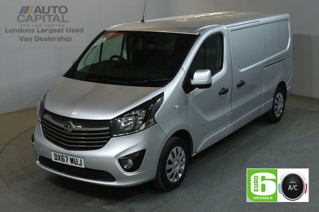 2017 67 VAUXHALL VIVARO 1.6 L2H1 2900 SPORTIVE CDTI 120 BHP LWB EURO 6 AIR CON VAN
