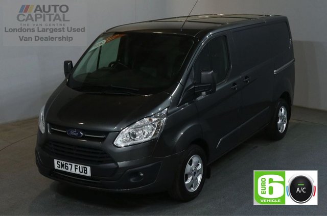 2017 67 FORD TRANSIT CUSTOM 2.0 270 LIMITED 130 BHP SWB L1 H1 L/ROOF AIR CON EURO 6 VAN