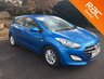 USED 2016 16 HYUNDAI I30 1.6 CRDI SE BLUE DRIVE 5d 109 BHP 5 Door Diesel Hatchback, Free To Tax! Rear Parking Sensors, Alloy Wheels, Bluetooth
