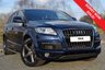 USED 2013 13 AUDI Q7 3.0 TDI QUATTRO S LINE S/S 5d AUTO 204 BHP FSH! SAT NAV! REV CAMERA! SIDE STEPS! HEATED SEATS!