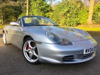 USED 2004 04 PORSCHE BOXSTER 3.2 986 S 2 Dr ''FULL BLACK LEATHER''RECENT NEW CLUTCH&MAIN OIL SEAL/FRONT DISCS AND PADS/X4 TYRES ''NICELY KEPT INSIDE AND OUT''JUST SERVICED BY US WITH X4 NEW TYRES