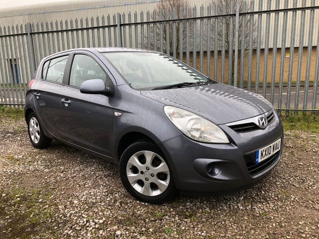 2010 10 Hyundai I20 1.4 COMFORT 5d AUTO 99 BHP