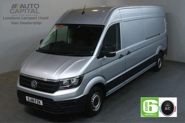 2018 18 VOLKSWAGEN CRAFTER 2.0 CR35 TDI 140 BHP TRENDLINE LWB H/ROOF AIR CON EURO 6 VAN