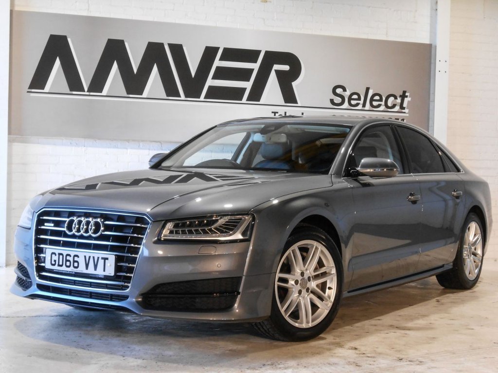 USED 2016 66 AUDI A8 3.0 TDI QUATTRO SPORT 4d AUTO 258 BHP FROM &pound;447.51 PER MONTH - NO DEPOSIT