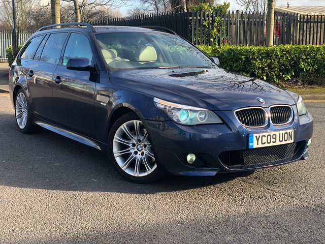 2009 09 BMW 5 Series 2.0 520D M SPORT BUSINESS EDITION TOURING 5d AUTO 175 BHP