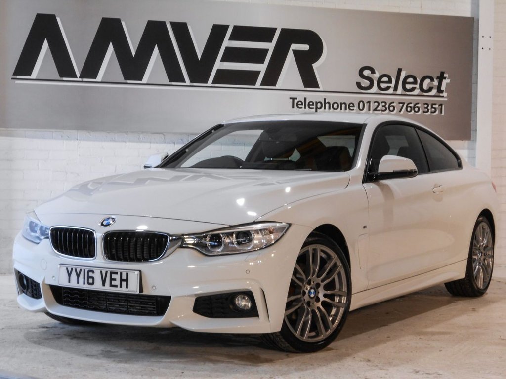 USED 2016 16 BMW 4 SERIES 2.0 420D M SPORT 2d 188 BHP FROM &pound;303.61 PER MONTH - NO DEPOSIT