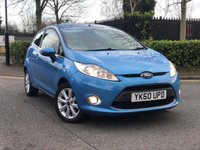 USED 2010 60 FORD FIESTA 1.2 ZETEC 3d 81 BHP 