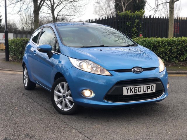 2010 60 Ford Fiesta 1.2 ZETEC 3d 81 BHP
