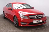 USED 2013 02 MERCEDES-BENZ C CLASS 2.1 C220 CDI BLUEEFFICIENCY AMG SPORT PLUS 2DR AUTO 168 BHP FULL SERVICE HISTORY FULL SERVICE HISTORY + HEATED HALF LEATHER SEATS + SATELLITE NAVIGATION + PARKING SENSOR + BLUETOOTH + CRUISE CONTROL + CLIMATE CONTROL + MULTI FUNCTION WHEEL + XENON HEADLIGHTS + PRIVACY GLASS + ELECTRIC WINDOWS + 17 INCH ALLOY WHEELS