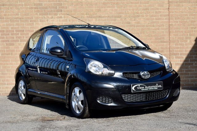 2009 09 Toyota Aygo 1.0 BLACK VVT-I MM 3d AUTO 67 BHP