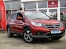 USED 2015 64 HONDA CR-V 1.6 I-DTEC SR 5d 118 BHP STUNNING, 1 OWNER, HONDA CR-V 1.6  I-DTEC SR 118 BHP, 4X2. Finished in PASSION RED METALIC with Black heated LEATHER/ALCANTARA interior. The CR-V is a 5 seater SUV that is robust, practical and packed with equipment. Features in this popular car include DAB, Rear View Camera, Park sensors, Cruise, B/Tooth and 18" Alloys.