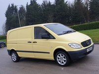 USED 2008 08 MERCEDES-BENZ VITO 2.1 109 CDI COMPACT SWB 1d 95 BHP NO VAT**GENUINE LOW MILES +HISTORY