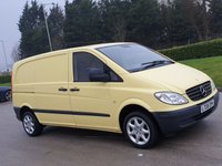 USED 2008 08 MERCEDES-BENZ VITO 2.1 109 CDI COMPACT SWB 1d 95 BHP NO VAT**GENUINE LOW MILES +HISTORY