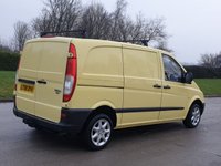 USED 2008 08 MERCEDES-BENZ VITO 2.1 109 CDI COMPACT SWB 1d 95 BHP NO VAT**GENUINE LOW MILES +HISTORY