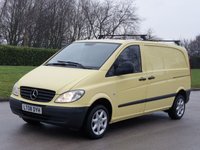 USED 2008 08 MERCEDES-BENZ VITO 2.1 109 CDI COMPACT SWB 1d 95 BHP NO VAT**GENUINE LOW MILES +HISTORY