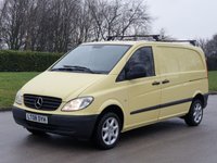 USED 2008 08 MERCEDES-BENZ VITO 2.1 109 CDI COMPACT SWB 1d 95 BHP NO VAT**GENUINE LOW MILES +HISTORY