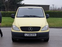 USED 2008 08 MERCEDES-BENZ VITO 2.1 109 CDI COMPACT SWB 1d 95 BHP NO VAT**GENUINE LOW MILES +HISTORY