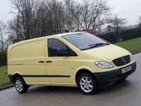 USED 2008 08 MERCEDES-BENZ VITO 2.1 109 CDI COMPACT SWB 1d 95 BHP NO VAT**GENUINE LOW MILES +HISTORY