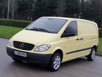 USED 2008 08 MERCEDES-BENZ VITO 2.1 109 CDI COMPACT SWB 1d 95 BHP NO VAT**GENUINE LOW MILES +HISTORY
