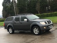 USED 2012 62 NISSAN NAVARA 2.5 DCI TEKNA 4X4 SHR DCB 1d AUTO 188 BHP 10375+ VAT 2075 = 12450 CANOPY