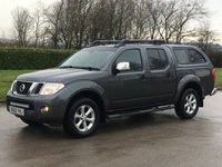 USED 2012 62 NISSAN NAVARA 2.5 DCI TEKNA 4X4 SHR DCB 1d AUTO 188 BHP 10375+ VAT 2075 = 12450 CANOPY