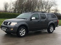 USED 2012 62 NISSAN NAVARA 2.5 DCI TEKNA 4X4 SHR DCB 1d AUTO 188 BHP 10375+ VAT 2075 = 12450 CANOPY