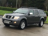 USED 2012 62 NISSAN NAVARA 2.5 DCI TEKNA 4X4 SHR DCB 1d AUTO 188 BHP 10375+ VAT 2075 = 12450 CANOPY