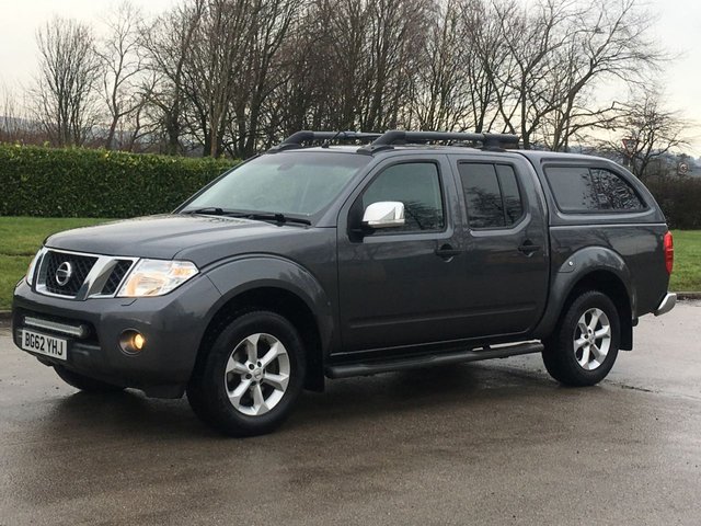 2012 62 Nissan Navara 2.5 DCI TEKNA 4X4 SHR DCB 1d AUTO 188 BHP