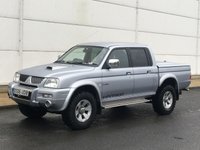 USED 2006 06 MITSUBISHI L200 2.5 TD 4WD LWB WARRIOR DCB 1d 114 BHP LEATHER SEATS ** NO VAT ** NO VAT